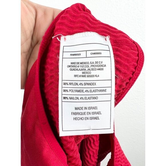 NIKE Sphere High Impact Seamless Workout Tank, Red, Size L/XL - Picture 5 of 6